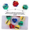 Homoyoyo 60pcs Practical Pencil Sharpeners Eyeliner Brow Makeup Pencil Sharpener for Office view 2