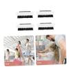 NOLITOY 4pcs Nail Cleaning Brush Hand Scrub Brush Non-Slip Handle Soft Bristles for Exfoliating view 4