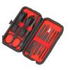 Agnail Clippers Nail Clipper Set Convenient Beauty Tools Clipper Manicure Toenail Pliers(Black 10-Piece Set) view 1