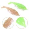 Healvian 4pcs Dolphin Shaped Nail Brush for Gel Manicure Fingernail Cleaning Tools Nail Surface Cleaning Brushes Random Color view 3