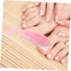 Healvian 4pcs Dolphin Shaped Nail Brush for Gel Manicure Fingernail Cleaning Tools Nail Surface Cleaning Brushes Random Color view 4