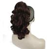 12" Curly Synthetic Clip In Claw Ponytailtail Hair Extension Synthetic Hairpiece 125G With Claw Clip 33 Dark Auburn 12INCHES view 1
