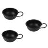 Beaupretty 3pcs Metal Shaving Bowl for Men and Simple Design for Home and Barber Use Shaving Cream Soap Holder for Grooming view 1