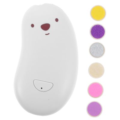 AUTSUPPL 1set Electric Nail File Multi-Functional Nail Trimmer with Grinding and Led Quiet for Newborns and Boys and Girls Stylish Design for Home Travel Use