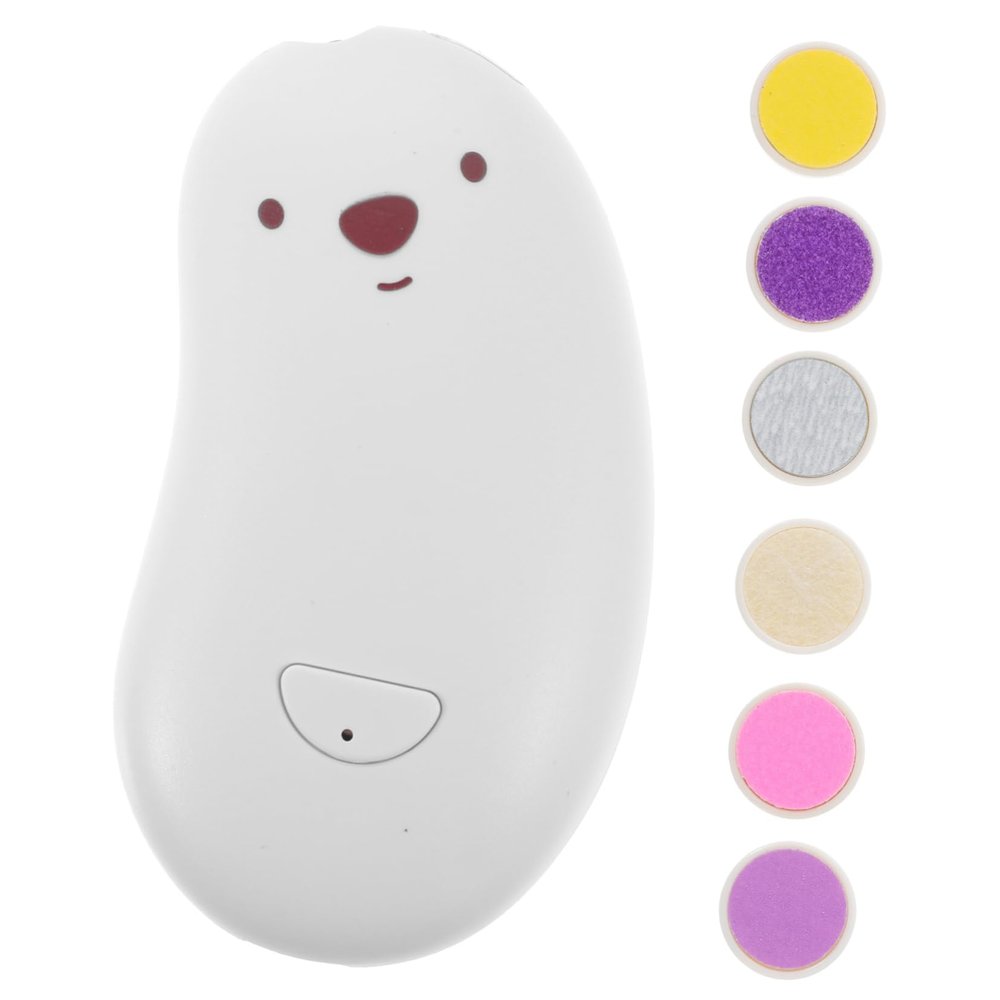 AUTSUPPL 1set Electric Nail File Multi-Functional Nail Trimmer with Grinding and Led Quiet for Newborns and Boys and Girls Stylish Design for Home Travel Use