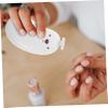 AUTSUPPL 1set Electric Nail File Multi-Functional Nail Trimmer with Grinding and Led Quiet for Newborns and Boys and Girls Stylish Design for Home Travel Use view 4