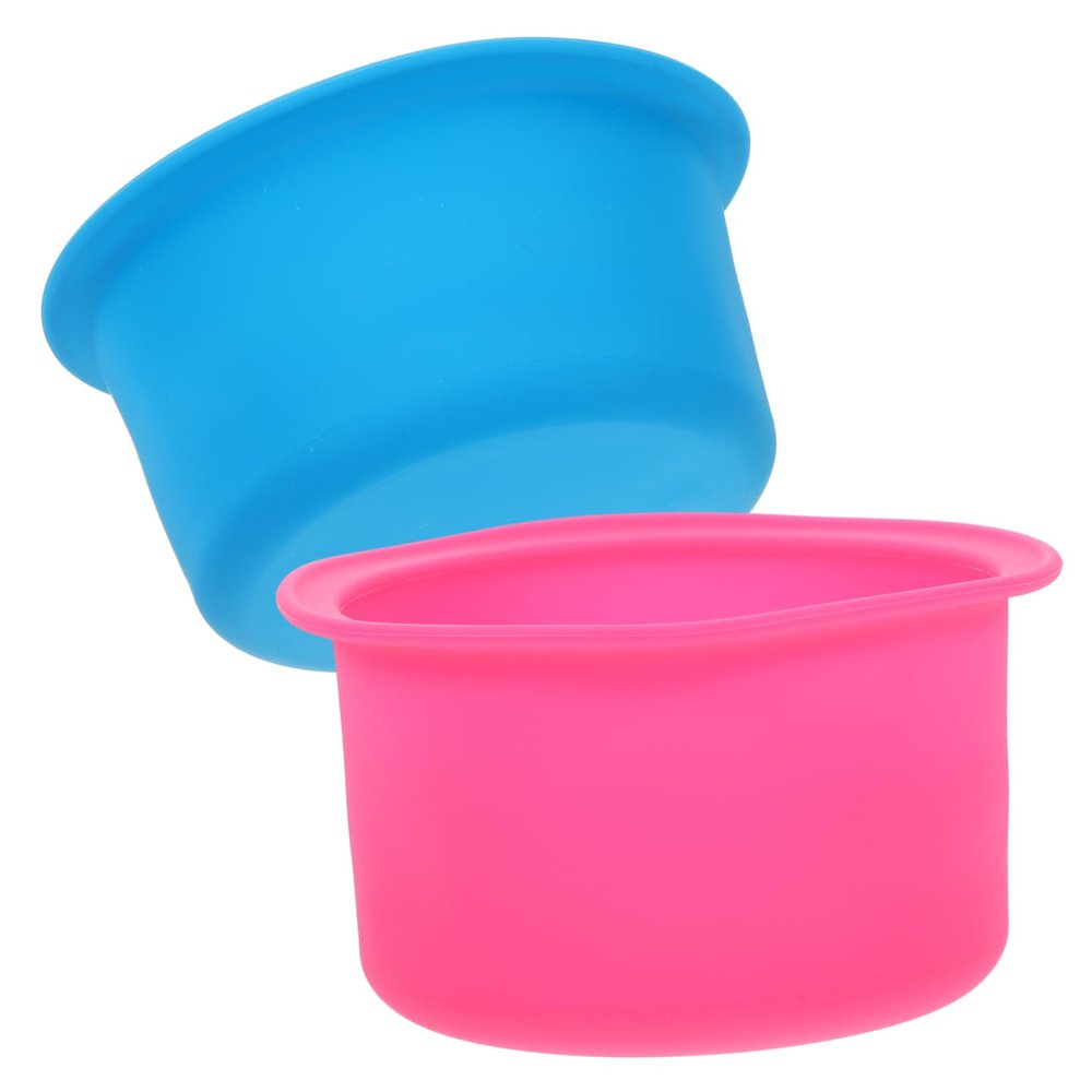 Homoyoyo Silicone Wax Melting Bowl Wax Heater Pot Melt Liners Heat Resistant Bowl