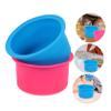 Homoyoyo Silicone Wax Melting Bowl Wax Heater Pot Melt Liners Heat Resistant Bowl view 2