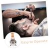 SAFIGLE Shaving Bowl Men Stainless Steel Grooming Kit Holder and Soft Bristles Complete Wet Shaving Accessories for Comfortable Elegant Packaging view 3