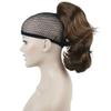 12" Dual Use Curly Styled Clip In Claw Ponytailtail Hair Extension Synthetic Hairpiece 125G With Claw Clip 19 Lt Golden Blonde 12INCHES view 3