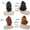 12" Dual Use Curly Styled Clip In Claw Ponytailtail Hair Extension Synthetic Hairpiece 125G With Claw Clip 19 Lt Golden Blonde 12INCHES view 4