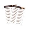 6 Sheets Eyebrow Tattoo Stickers Eyebrow Stencil Sticker Waterproof Eyebrow Transfers Stickers Grooming Shaping Fake Eyebrow Sticker for Women and Girls Makeup view 4
