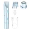 2-in-1 Women's Body Shaver,2025 Upgrade Electric Shaver Bikini Trimmer for Women,Dual Head Cordless Electric Razor IPX7 Waterproof Wet and Dry Hair Trimmer for Face Lip Chin Underarm Legs (Blue) view 1