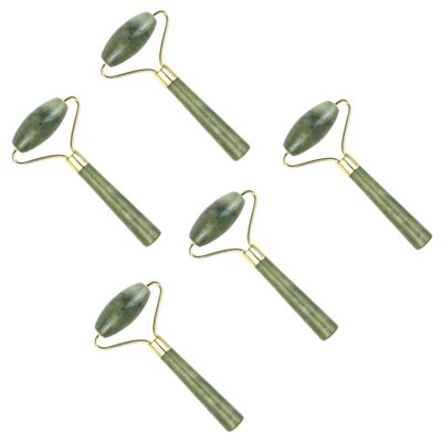 Beaupretty 5pcs Jade Eye Roller Set for Natural Skin Care Facial Massage Tool for Puffiness Relief and Aging Lightweight and Portable Beauty Roller for Home Use