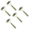 Beaupretty 5pcs Jade Eye Roller Set for Natural Skin Care Facial Massage Tool for Puffiness Relief and Aging Lightweight and Portable Beauty Roller for Home Use view 1