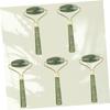 Beaupretty 5pcs Jade Eye Roller Set for Natural Skin Care Facial Massage Tool for Puffiness Relief and Aging Lightweight and Portable Beauty Roller for Home Use view 4