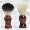 CALLARON Portable Beard Cleaning Brush for Men Nylon Shaving Brush Soft Bristles for Travel and Grooming view 2