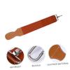 CALLARON Barber Sharpening Cloth Leather Straight Razor Strop for Razor Sharpening Belt Dual Straps view 3