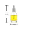 30ml Round Shoulder Glass Dropper Bottles with Plastic Dropper cap with Glass pipette with Threaded 20/415 for Essential Oils, Leak Proof Travel Bottles, Set of 12 (White) view 2