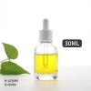 30ml Round Shoulder Glass Dropper Bottles with Plastic Dropper cap with Glass pipette with Threaded 20/415 for Essential Oils, Leak Proof Travel Bottles, Set of 12 (White) view 3