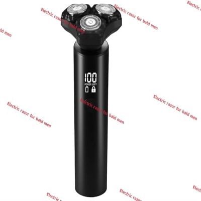 Electric Razor for Men10,000RPM High-Speed Motor, IPX8 Waterproof, USB Fast Charging, 5-Min Quick Charge & Travel Lock (Light Black)