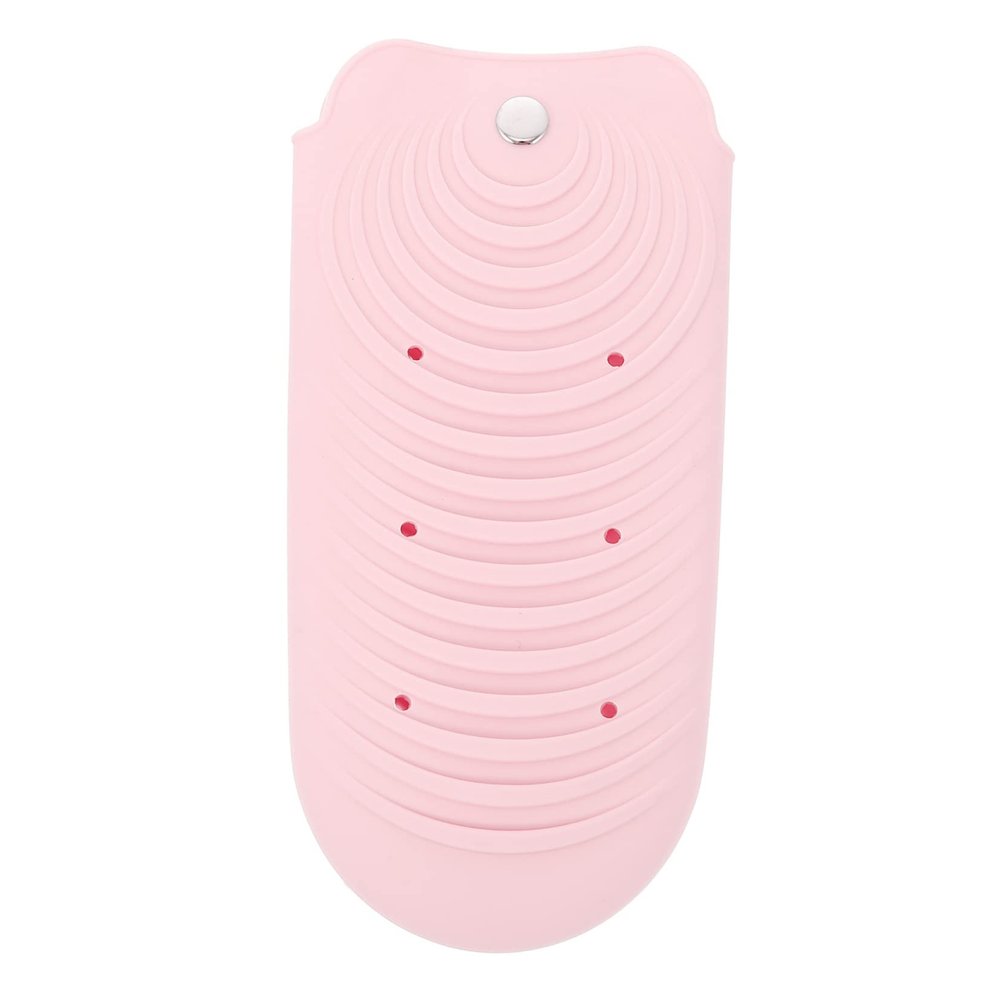 Silicone Heat Resistant Holder Pouch for Hot Styling Tools Pink