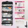 AGHESOTH Night Style Sky Toiletry Bag Water Proof Travel Makeup Case Large Capacity 4 in 1 Foldable Cosmetics Storage for Women Men Removable Zipper Clear PVC Pockets view 4