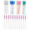 CALLARON 250pcs Brow Spoolies and Eyelash Brushes Portable Multi-purpose Grooming Tools for Eyebrow Lamination and Eyelash Extensions Soft Bristle Applicators for Makeup Touch-ups view 1