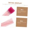 CALLARON 250pcs Brow Spoolies and Eyelash Brushes Portable Multi-purpose Grooming Tools for Eyebrow Lamination and Eyelash Extensions Soft Bristle Applicators for Makeup Touch-ups view 3