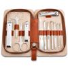 12-Piece Nail Clipper Set, Professional Manicure & Pedicure Kit with Ergonomic Non-Slip Handles, Stainless Steel Fingernail & Toenail Clippers, Portable Personal Care Set for Men view 1