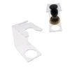 VICASKY 2pcs Men's Shaving Brush Holder Stand Transparent Rack for Hair Brush and for Home Travel and Barber Salon Use view 1
