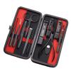 11-Piece Nail Clipper Set, Large Nail Clippers & Nail Scissors, Upscale Portable Manicure Pedicure Tools, Stainless Steel High Carbon Steel Personal Care Set for Hand, Face & Foot Care view 1