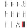 11-Piece Nail Clipper Set, Large Nail Clippers & Nail Scissors, Upscale Portable Manicure Pedicure Tools, Stainless Steel High Carbon Steel Personal Care Set for Hand, Face & Foot Care view 3