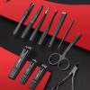 11-Piece Nail Clipper Set, Large Nail Clippers & Nail Scissors, Upscale Portable Manicure Pedicure Tools, Stainless Steel High Carbon Steel Personal Care Set for Hand, Face & Foot Care view 4