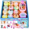 Bath Bombs for Kids with Toys Inside for Girls Boys, 12 Pack Kids Bath Bombs with Surprise Dog Pretend Playset, Handmade Bubble Bath Fizzies Birthday Christmas Gift Set view 1