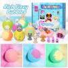 Bath Bombs for Kids with Toys Inside for Girls Boys, 12 Pack Kids Bath Bombs with Surprise Dog Pretend Playset, Handmade Bubble Bath Fizzies Birthday Christmas Gift Set view 4