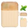 Ear Hole Cleaning Thread, Peach-Scented Deodorizing Ear Cleaning Solution, Disposable Ear Piercing Cleaning Care Kit with 240pcs Ear Piercing Hole Cleaner Floss & 15ml Cleaning Solution (Mint) view 1