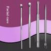19 Pcs Professional Manicure Set, Stainless Steel Nail Clippers Pedicure Kit with Travel Leather Case, Grooming Tools for Men & Women, Hand, Foot & Facial Care view 2