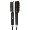 Beard Glass for Men, Beard Comb Men Multifunctional Hair Straightener Smooth Brush Hair Beard Straight Brush for The Styling of Beard and Hair 3 Steps Temperature Temperature (US Plug) view 4