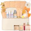 Christmas Gifts for Women, Orange 33 Pcs Facial Kit, Skin Care Gift Set, Self-Care Kit, Spa & Bath & Body Basket Gift, Beauty Bag Set, Collagen Gel Mask, Pampering Kit, Birthday Gift, Mother Day view 1