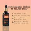 Natural Organic Self-Tanning Drops for Face -15- Carrot Seed Oil, Jojoba & DHA Bronzing Drops | Hydrating, Vegan Tanning Serum with Beetroot & Turmeric | Gentle Face Tanner for Sunless Glow view 2