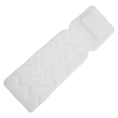 Beaupretty Ergonomic Bath Pillow - Design Comfortable Spa Cushion for Neck and Back Support Bathtubs and Spas Portable for Home and Travel Use