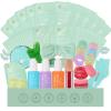 Valentines Day Gifts for Women, 55Pcs Tea Tree Face Sheet Mask Pack, Skin Care Set, Self Care Kit, Hydrogel Jelly Mask, Eye Gel, Under Eye Patches, Facial Serum Set, Christmas, Birthday, Mother Day view 1