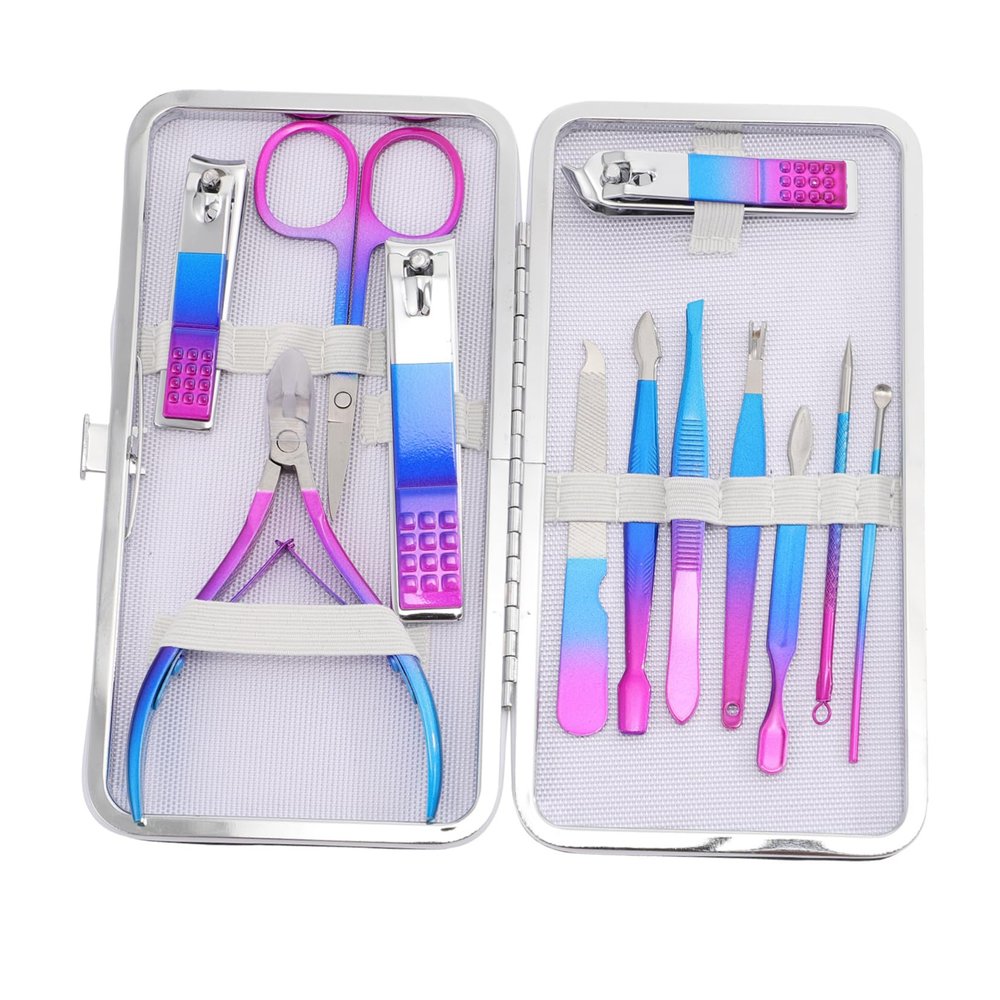 Beaupretty Stainless Steel Manicure Nail Trimmer Fingernail Cutter Tools for Home Salon Use Compact Lightweight for Friends Parents Colleagues