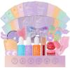 55 Pcs Valentines Day Gifts for Women, Face Sheet Masks Pack, Hydrating Skin Care Kit, Spa Kit Gift, Real Deep Hydrogel Mask, Face Serum, Gel Eye Mask, Christmas, Birthday, Anniversary view 1