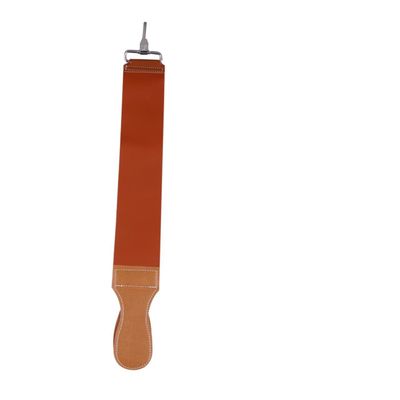 Beaupretty Razor Sharpening Canvas Leather Strop Double-layer Hanging Buckle for Straight Razors Scissors
