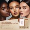 Beauty Balm Serum Boosted Skin Tint, Solid Tinted Moisturizing Serum Contour Stick Foundation Face Stick for Women, Brightens, Hydrates, Natural Finish Makeup (06#) view 3