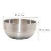 Beaupretty Grooming Shaving Bowl Lid Portable Beard Shaving Soap Cup for Men Facial Cleanser Mug Travel Friendly 304 Stainless Steel Easy to Clean view 2