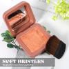 4Pcs Mini Powder Blush Brush, Small Makeup Brush Facial Makeup Brushes Travel Mini Multi-functional Loose Powder and Blush Brushes Travel Portable Soft Hair Make up Tools for Cheeks view 3