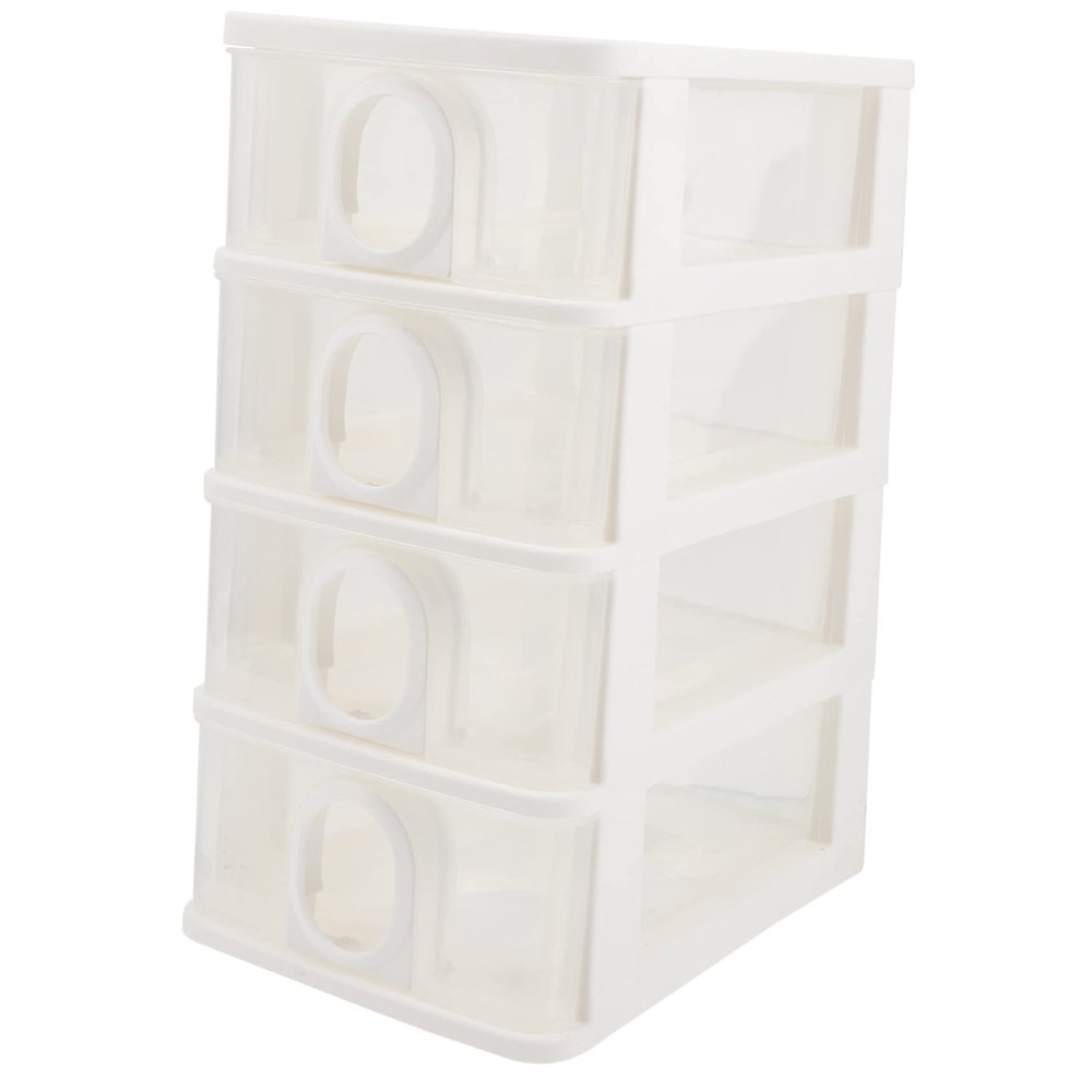 Angoily Desktop Storage Organizer Makeup Case Organization Makeup Caddy Cart Para Cosmetic Organizer Plastic